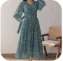 Pleated Maxi Dress