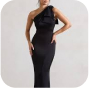 Asymmetric Maxi Dress