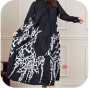 Monochrome Maxi Shirt