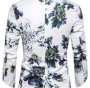 Vintage Printed Blazer