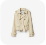 Cropped Trench Coat