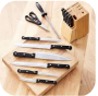 Amazon Basics Kitchen Knife Set