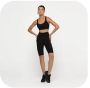 High-Waist Biker Shorts