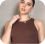Shein Ribbed Crop Top